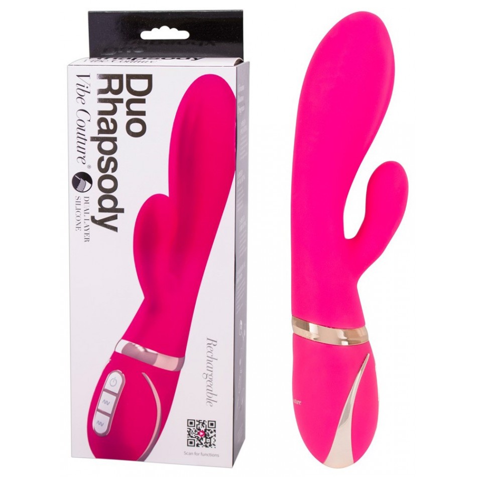Vibromasseur Rechargeable Vibe Couture Duo Rhapsody Rose