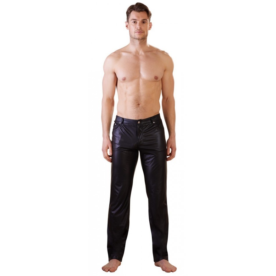 Pantalon Noir Mat Coupe Jean