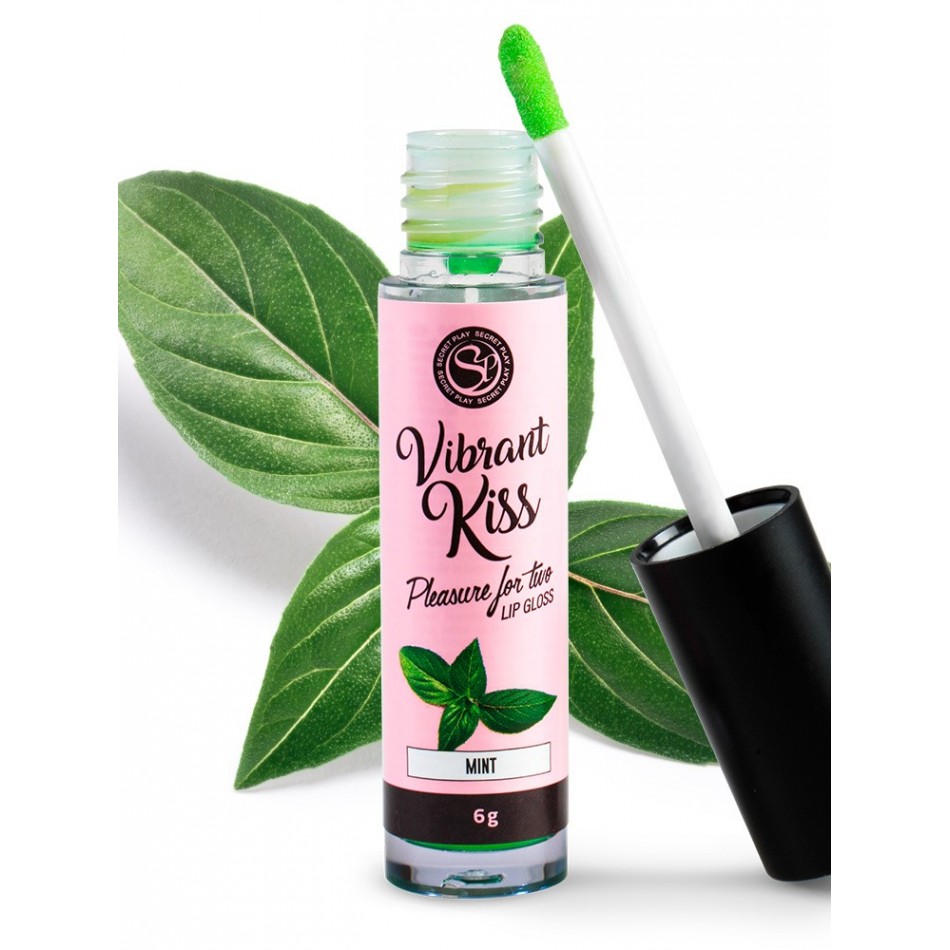 Gloss vibrant Kiss Saveur Menthe - 6 gr
