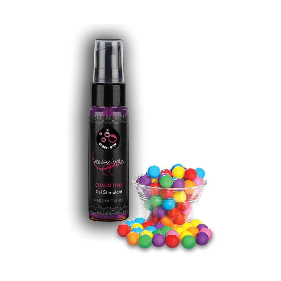Lubrifiant Chauffant Stimulant Saveur BubbleGum - 35 ml
