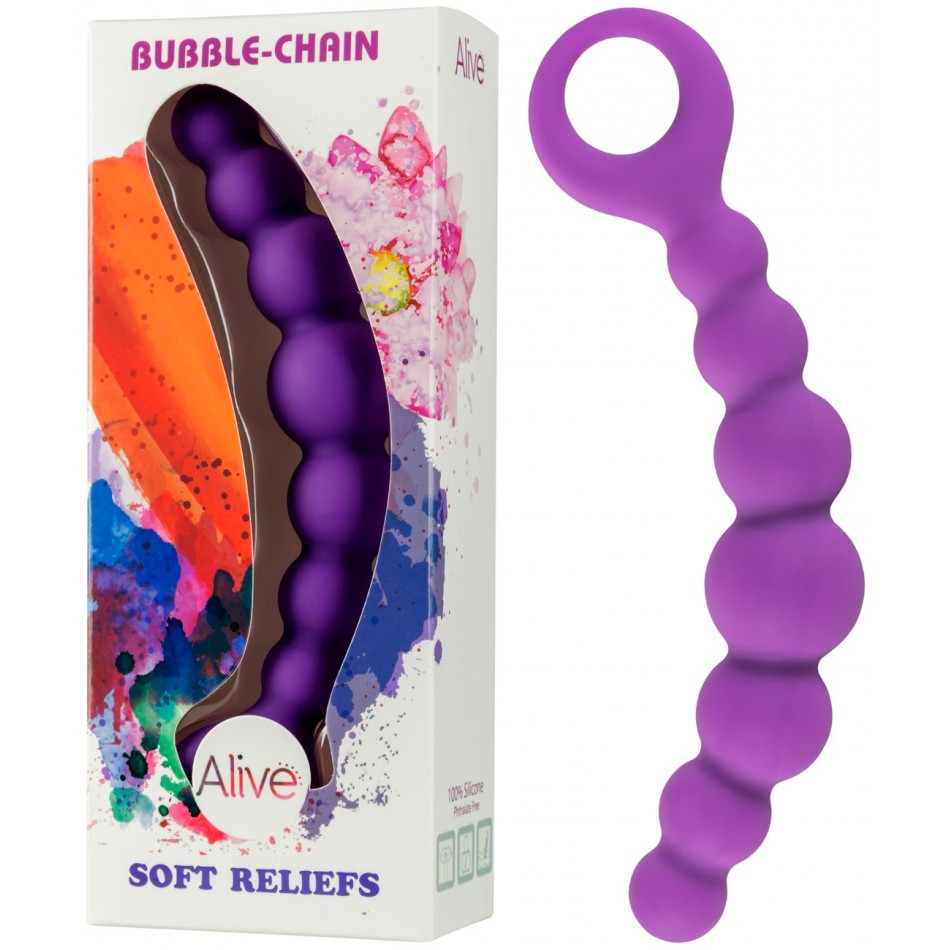 Gode Anal Bubble Chain 18 cm