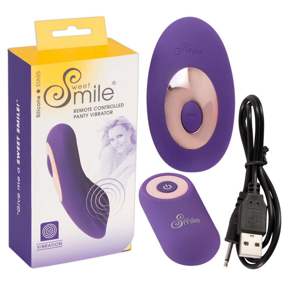 Stimulateur Clitoridien Rechargeable Télécommandé Smile