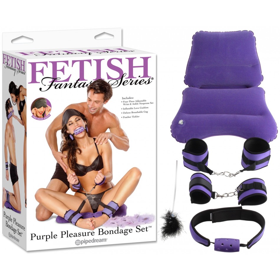 Coffret Fetish Purple Pleasure Bondage