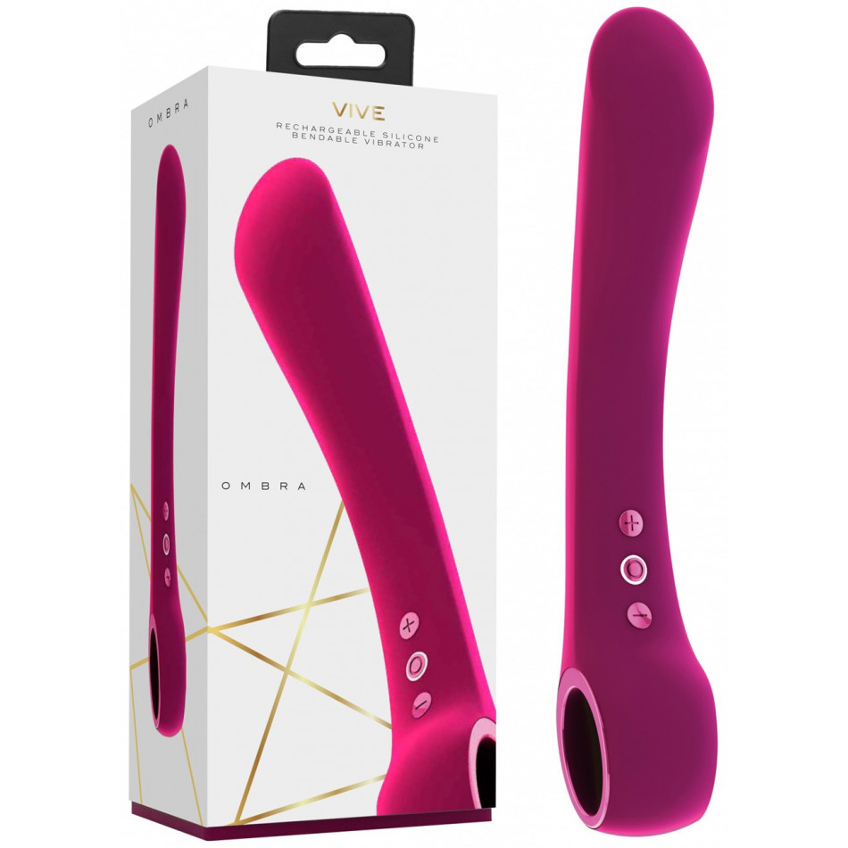 Vibromasseur Rechargeable Ombra Rose