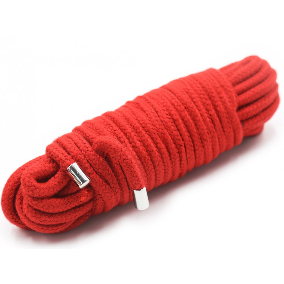 Corde de Bondage Rouge - 10 Mètres