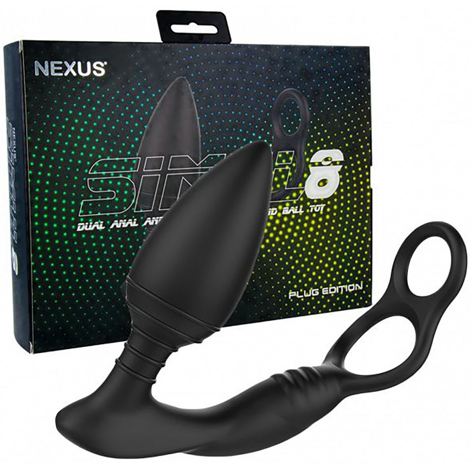Plug + Cock & Ball Vibrant Nexus Simul8 USB