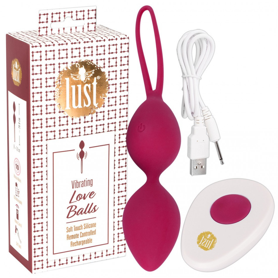 Boules de Geisha USB Lust Télécommandées Rose