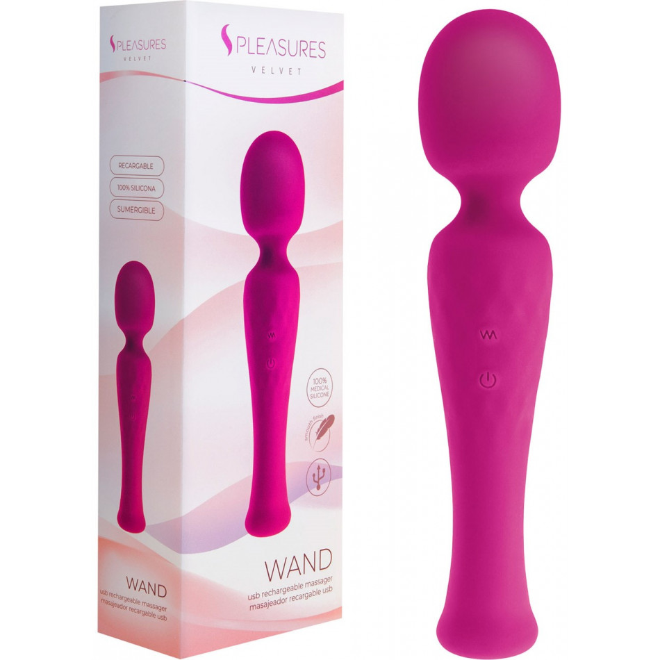 Vibromasseur Rechargeable Wand Rose