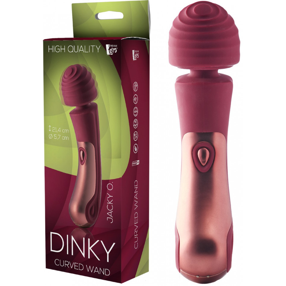 Vibromasseur Rechargeable Dinky Curved Wand Jacky O