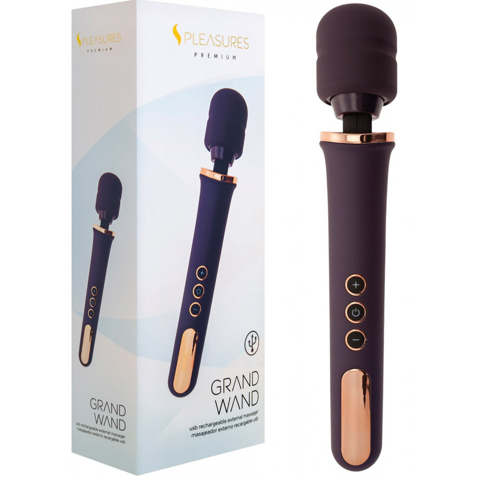 Vibromasseur Rechargeable Grand Wand