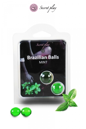 2 Brazilian balls - menthe