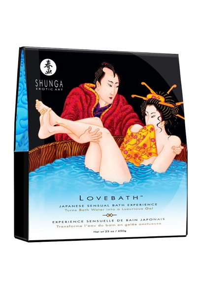 Sels de bain Lovebath - Shunga - Ocean Temptation
