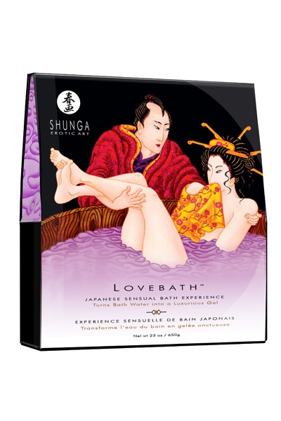 Sels de bain Lovebath - Shunga - Sensual Lotus