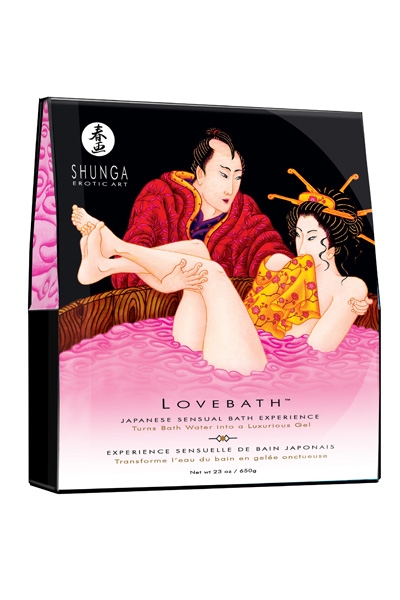 Sels de bain Lovebath - Shunga - Dragon Fruit
