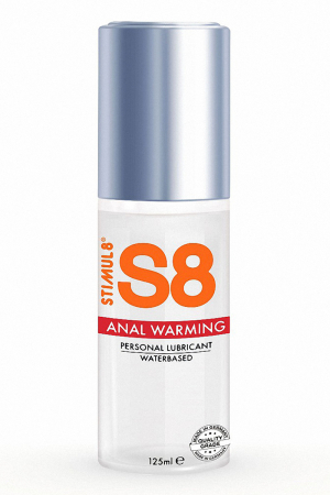 Lubrifiant S8 anal chauffant 125 ml