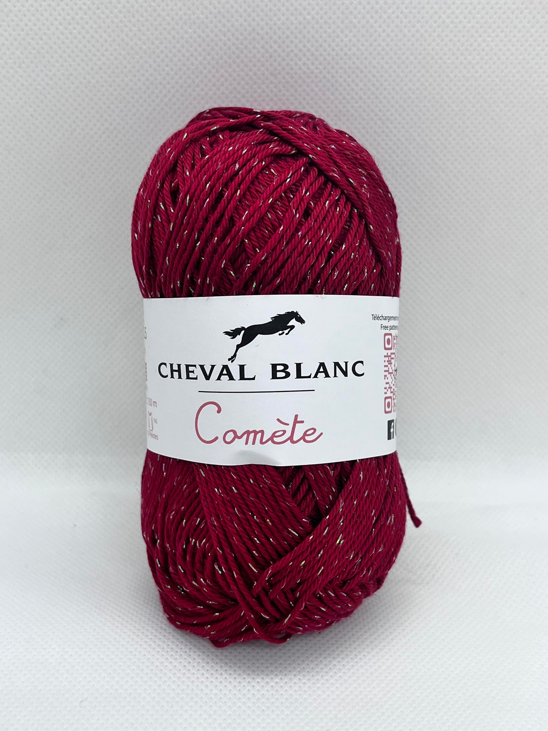 COMÈTE - Coton Acrylique - Cheval Blanc