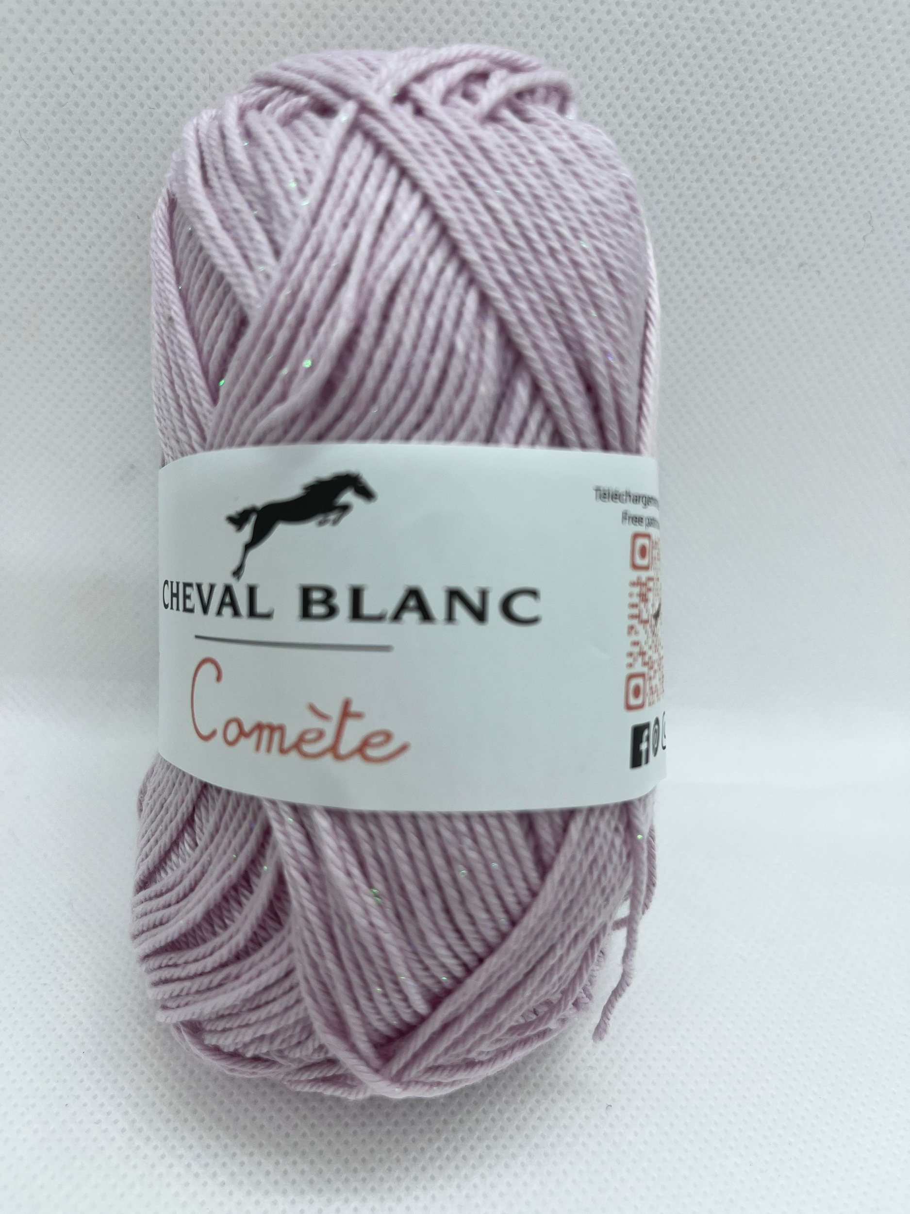 Laines Cheval Blanc - SALSA JACQUARD pelote de fil à tricoter été