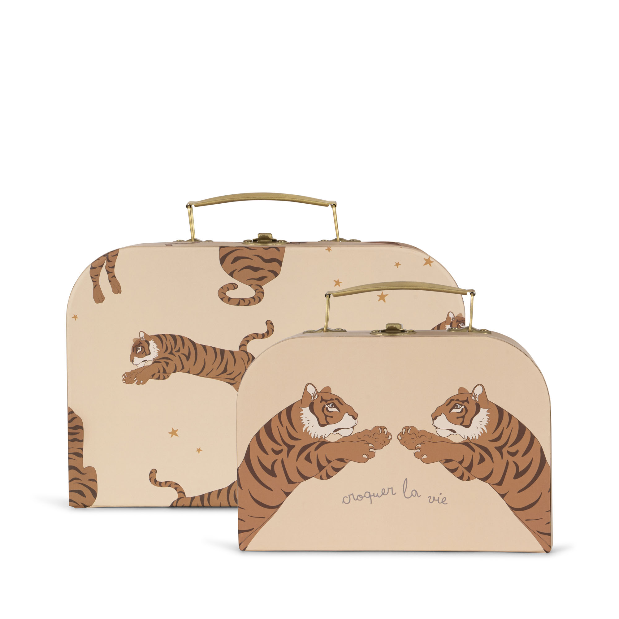 KS100715 - 2 PACK SUITCASE - TIGER SAND - Extra 6