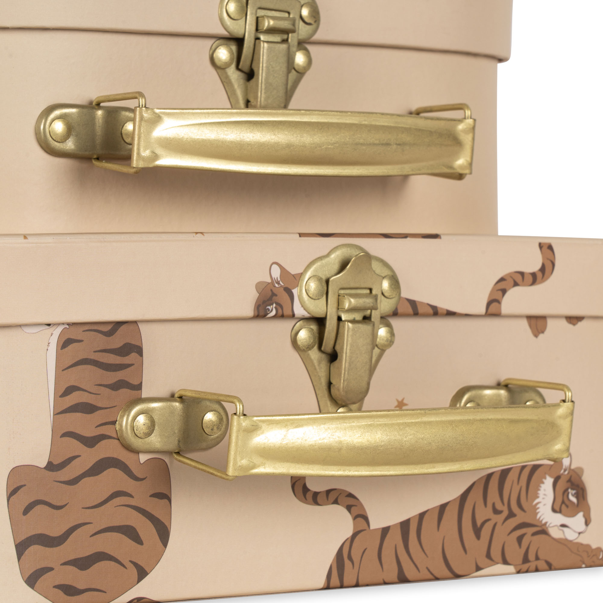 KS100715 - 2 PACK SUITCASE - TIGER SAND - Extra 9