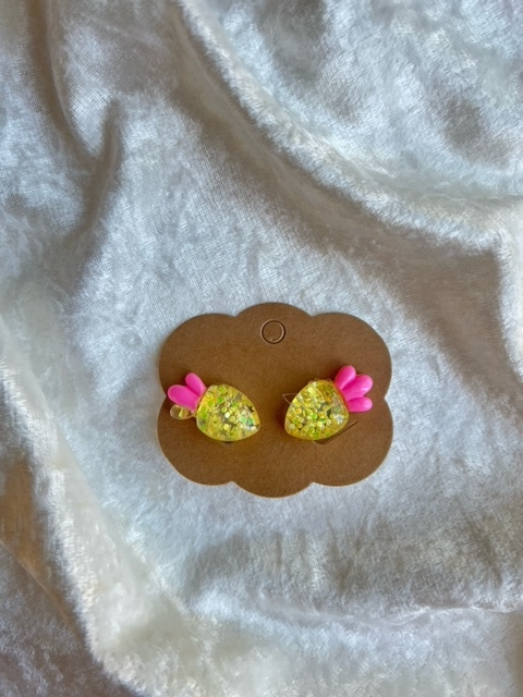 Boucles D'oreille A Clipser - carotte
