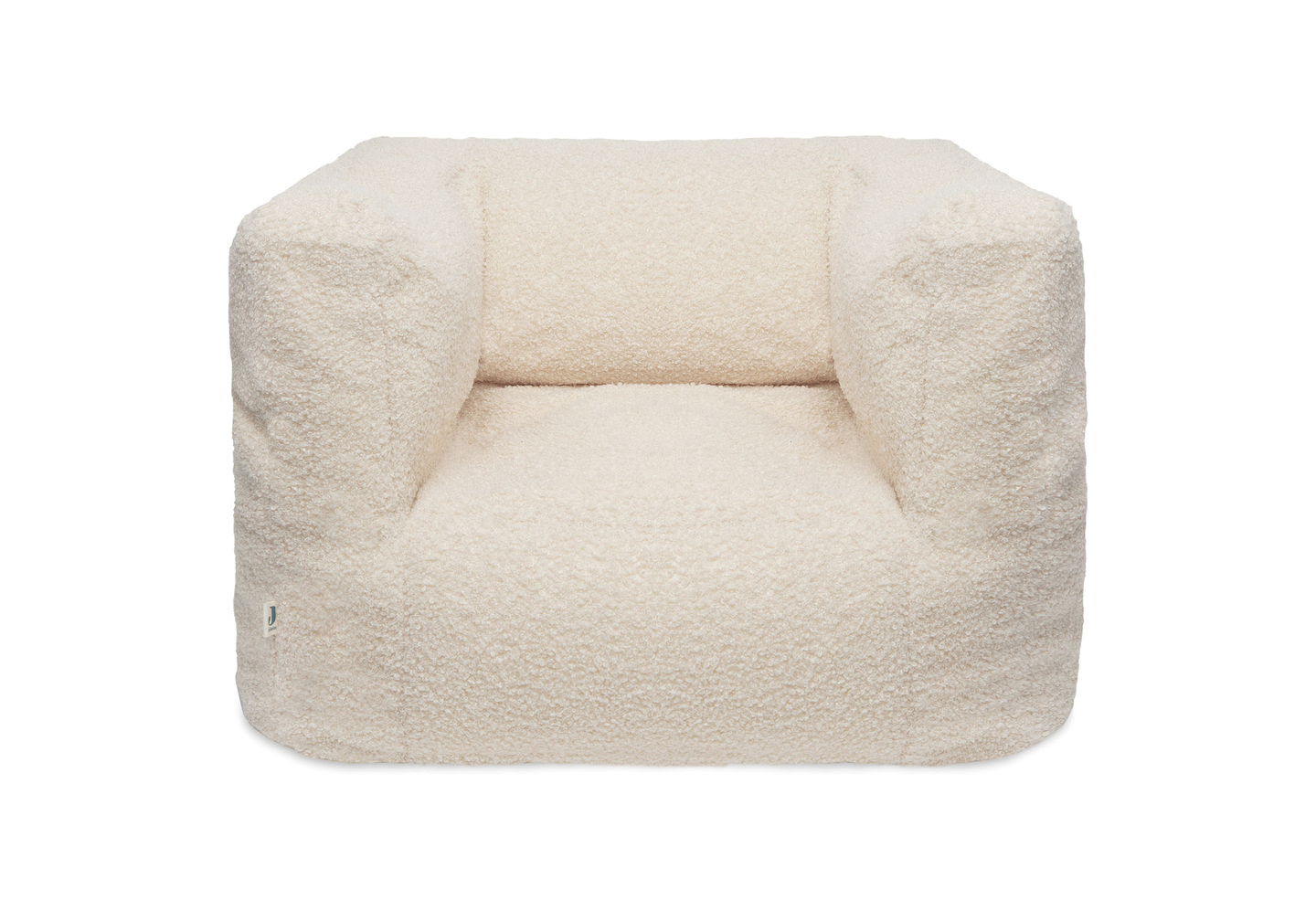 Fauteuil beanbag - boucle naturel