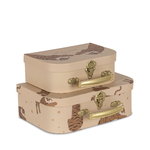 KS100715 - 2 PACK SUITCASE - TIGER SAND - Extra 0