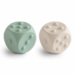 mushie--dice-press-toy-2--cambridge-blue-shifting-sands