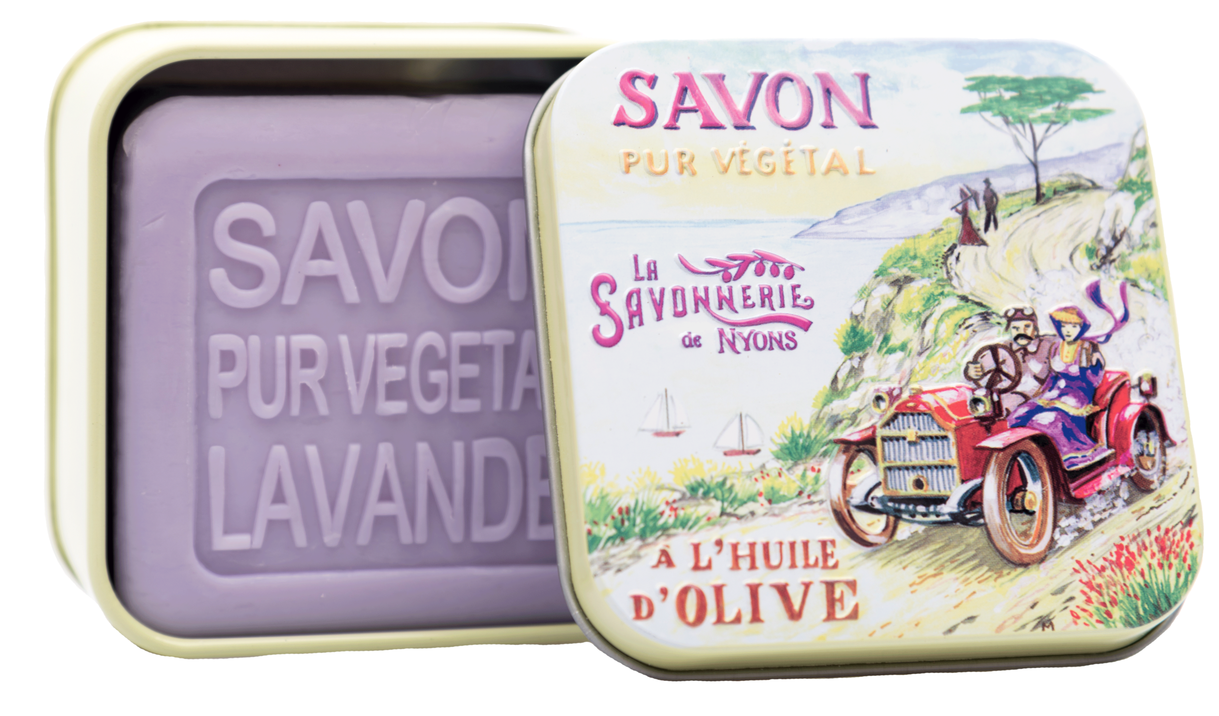 Boite Métal La Balade & Savon 100g