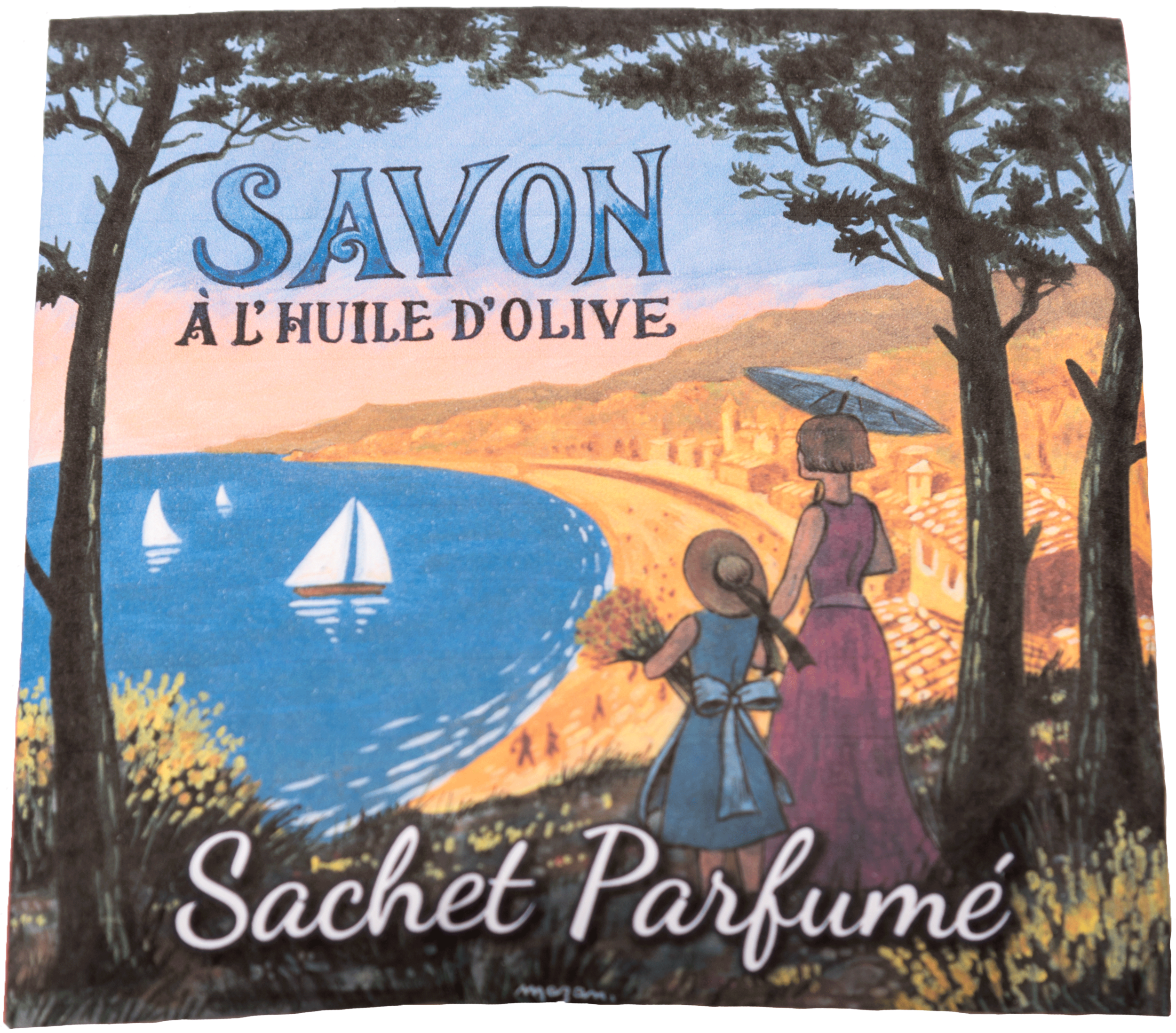 Sachet Parfumé Côte d'Azur Fleur de Coton - Savonnerie de Nyons