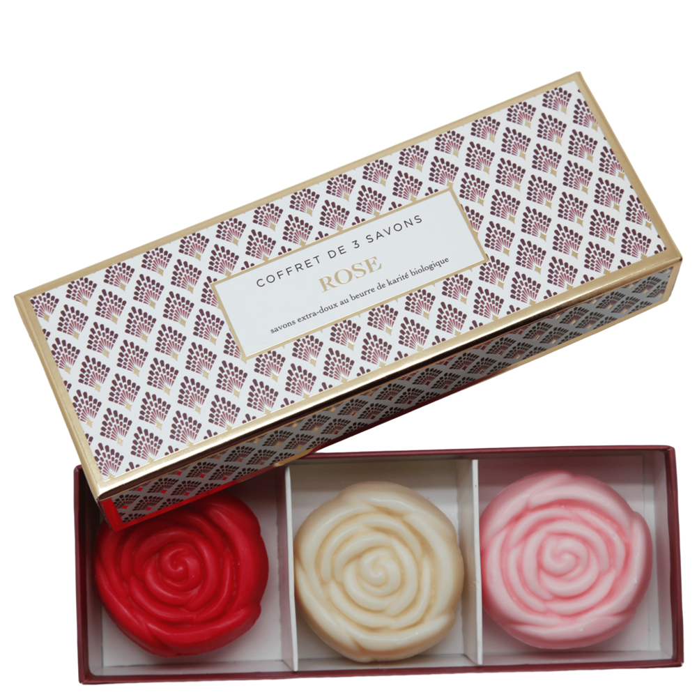 Aléabulles savonnerie landaise - Coffret cadeau 3 savons au choix