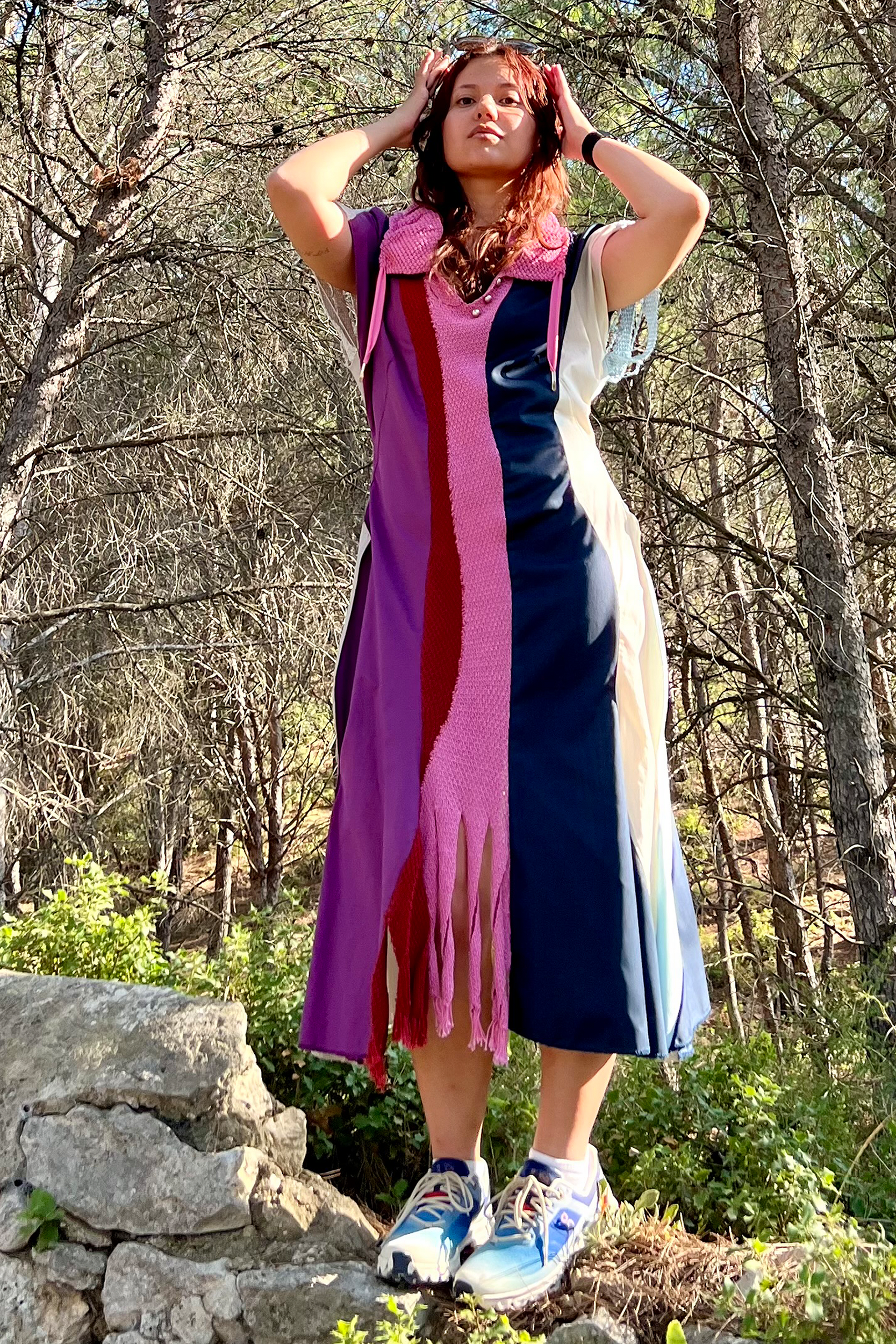 Robe polo artisanale_Multico_Devant2