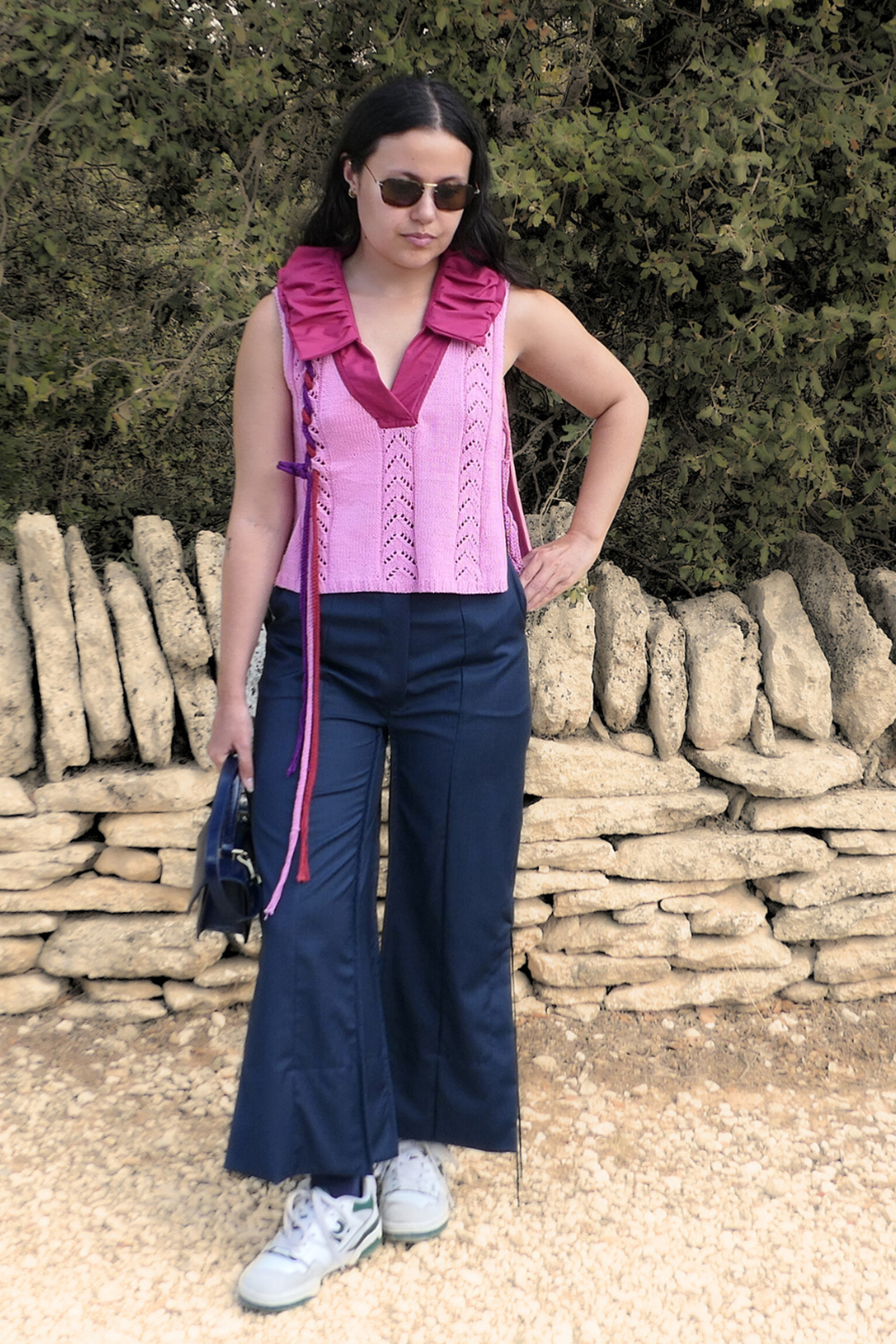 Pull Polo Artisanal Rebirth_Morganite_Devant