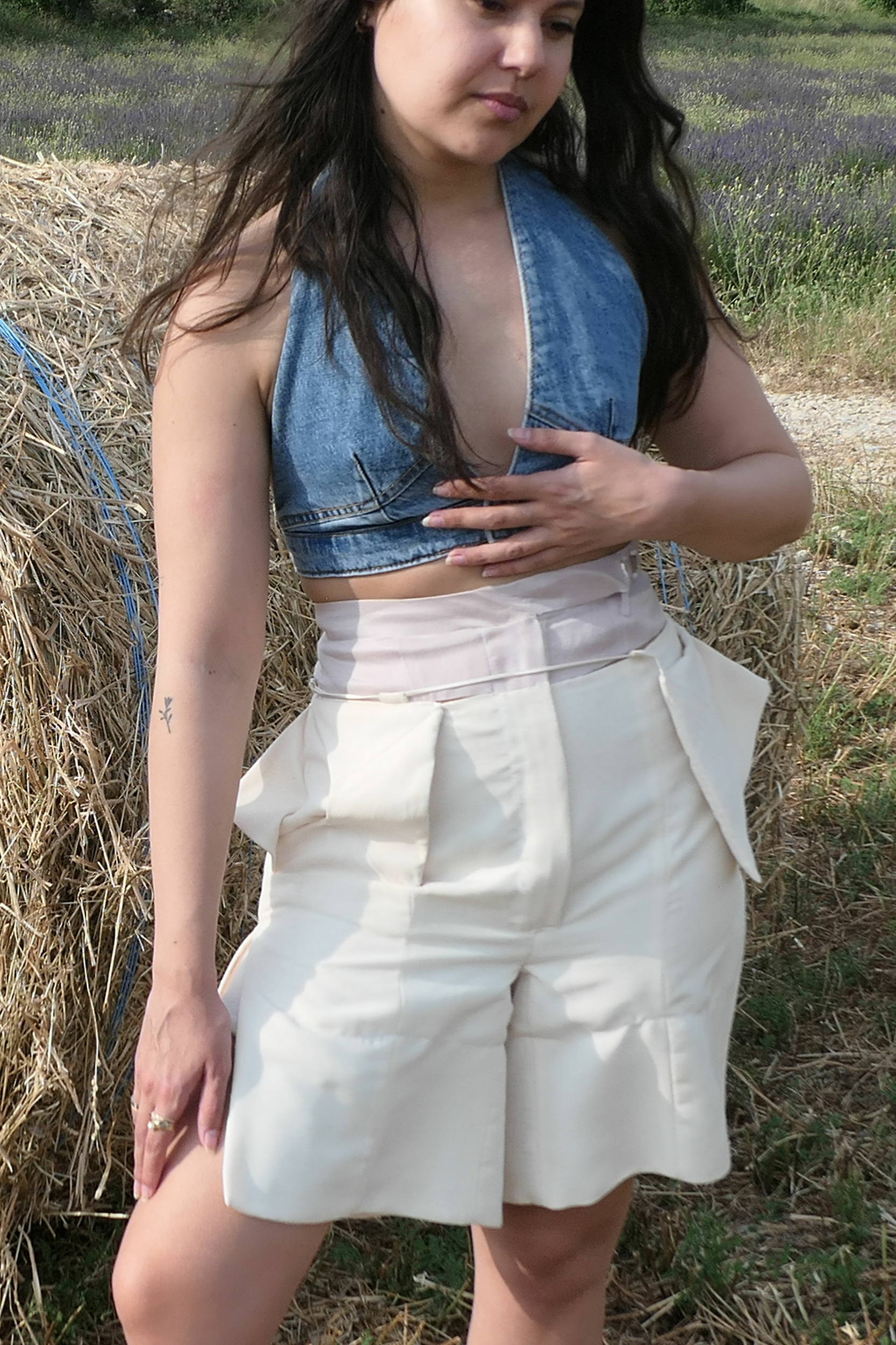 Short-Tailleur_Base_Perle_Zoom-Devant