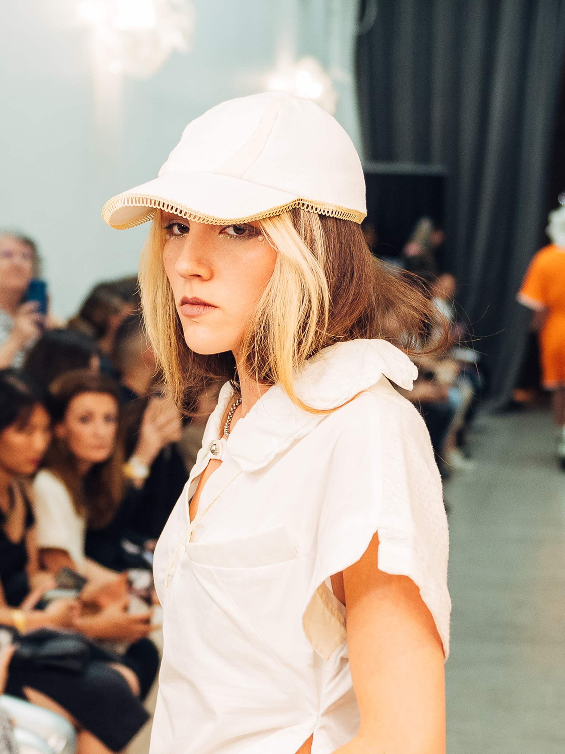 CASQUETTE EN COTON LIN