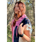 Robe polo artisanale_Multico_Zoom Devant col