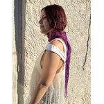 FOULARD-MAILLE_Artisanal_Améthyste_Profil-Loin