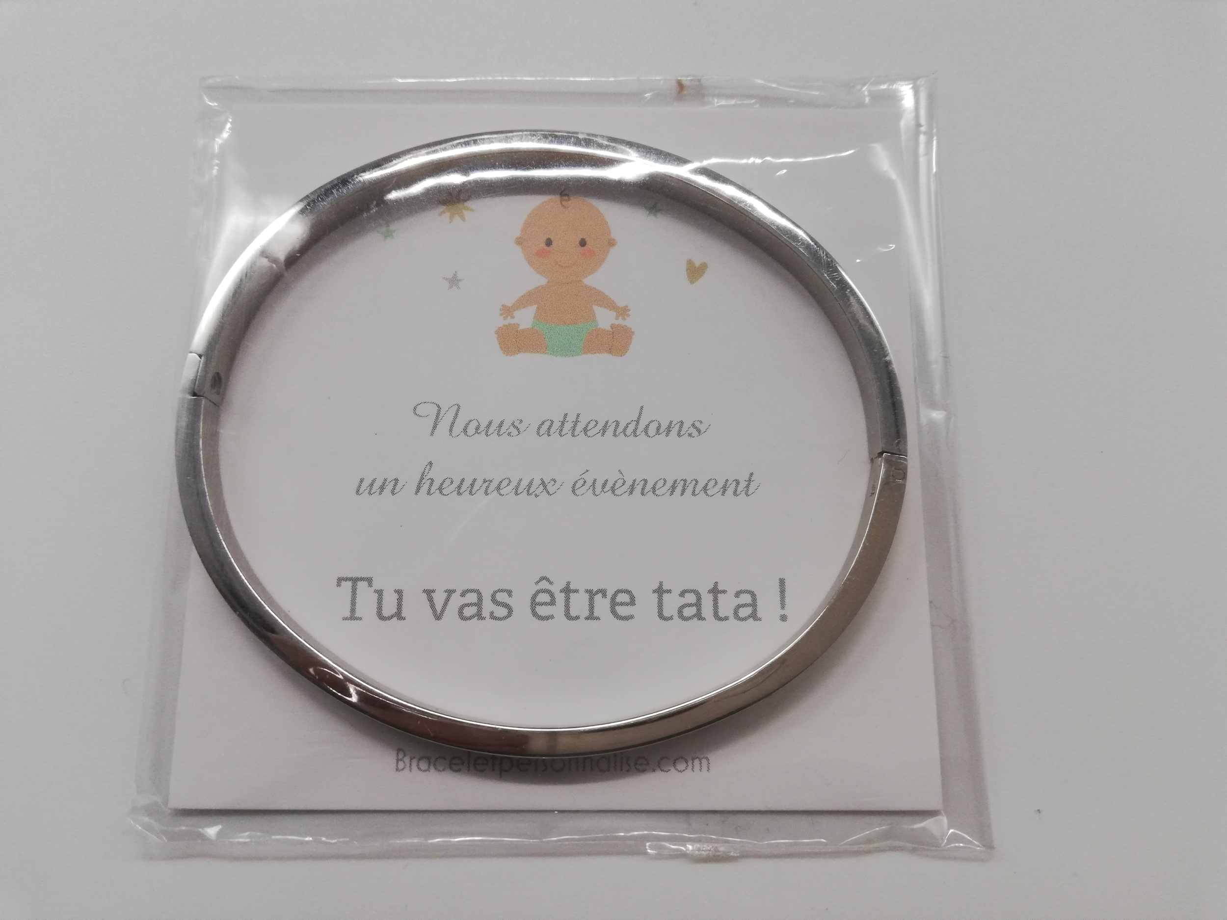 Bracelet future tata personnalisé