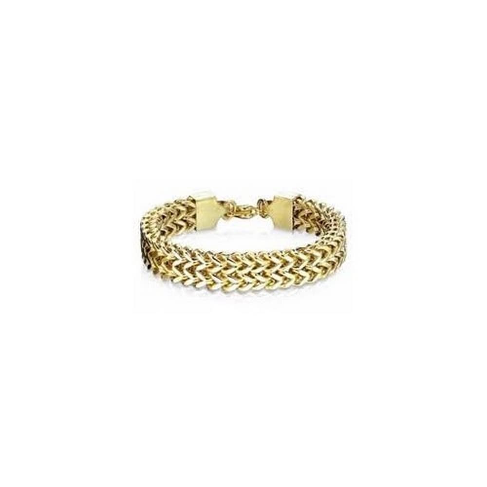 cadeau-pour-mon-amoureuse-bracelet-en-maille-en-acier-inoxydable-dore