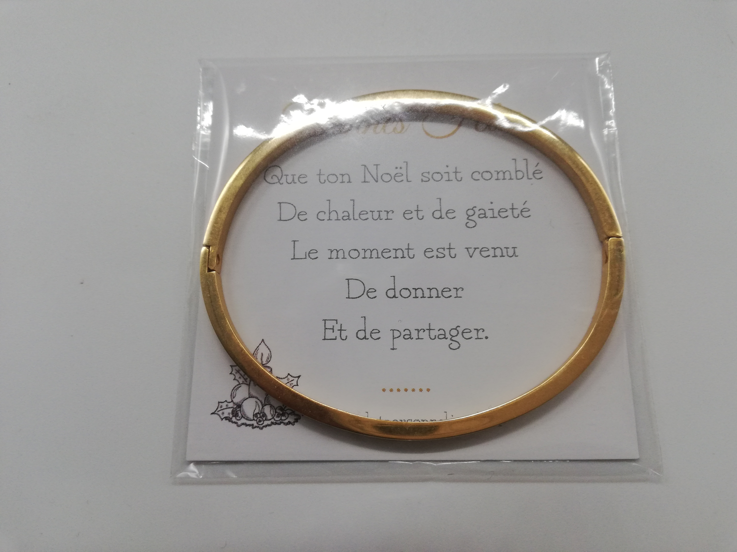 Cadeau de noël pour une marraine bracelet personnalisé Ma marraine chérie