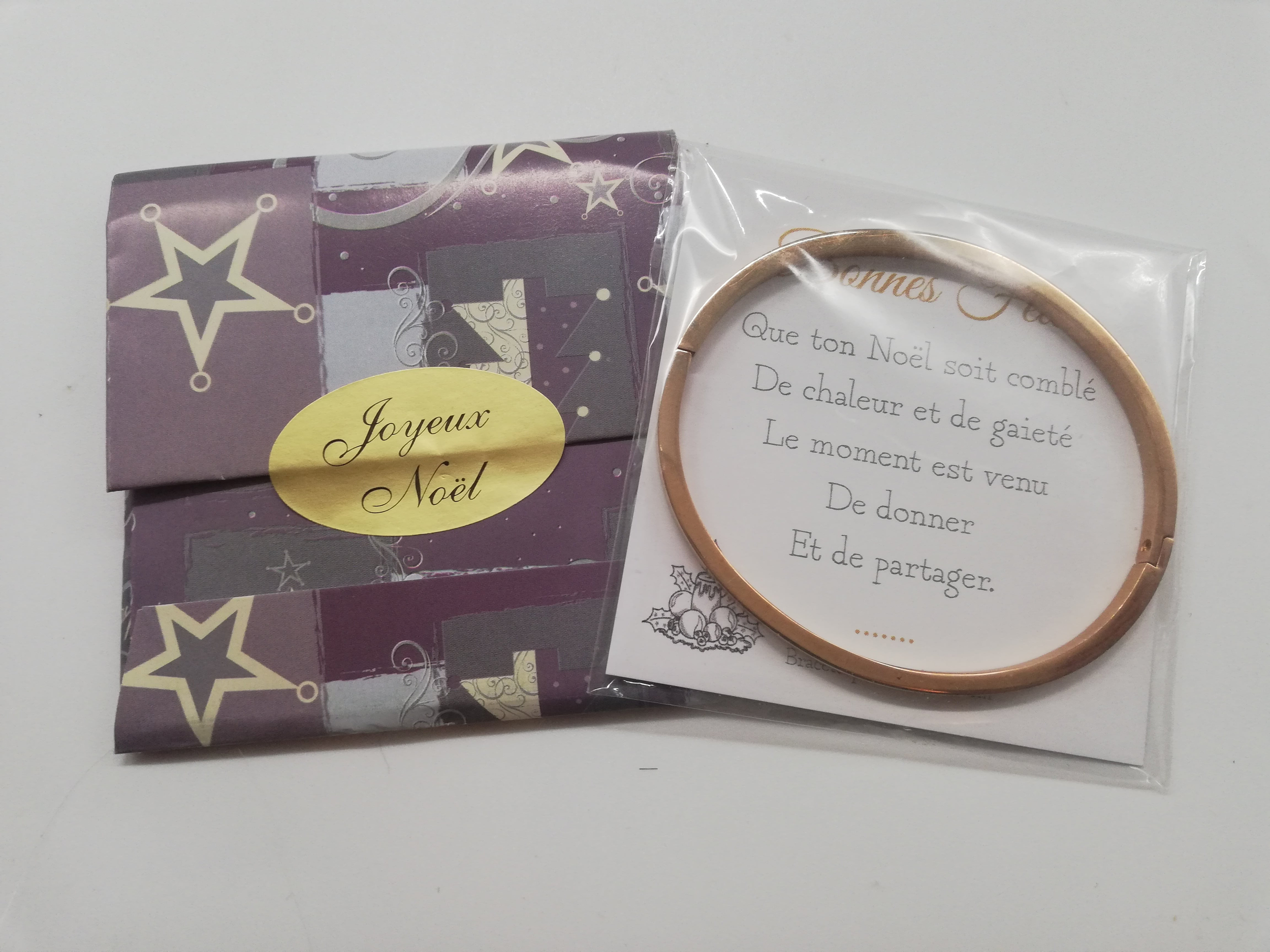 Cadeau Mamie Je t'adore - Carte + Bracelet Porte Bonheur – Un Vœu