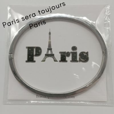 Cadeau souvenir Paris bracelet personnalisé