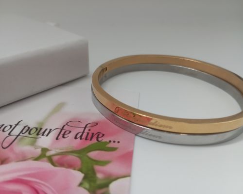 Cadeau femme senior bracelet personnalisé