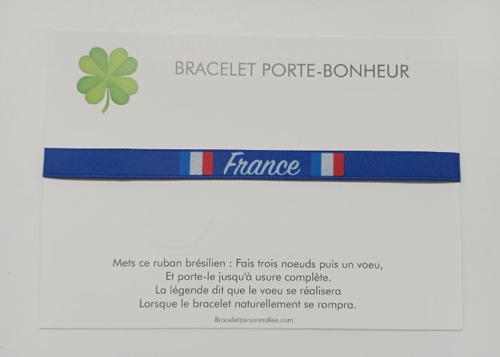 Bracelet personnalisé France