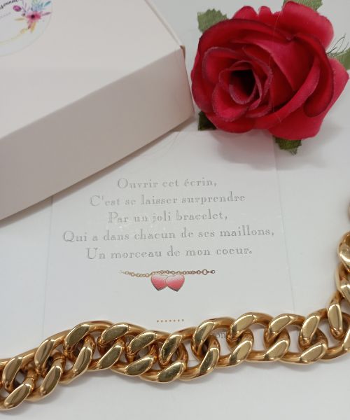 bracelet-grosse-maille-acier-inoxydable