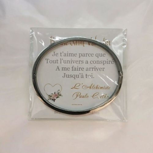 bracelet-acier-femme-message