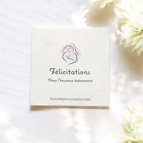 carte-pour-cadeau-felicitation-grossesse-bracelet-personnalise