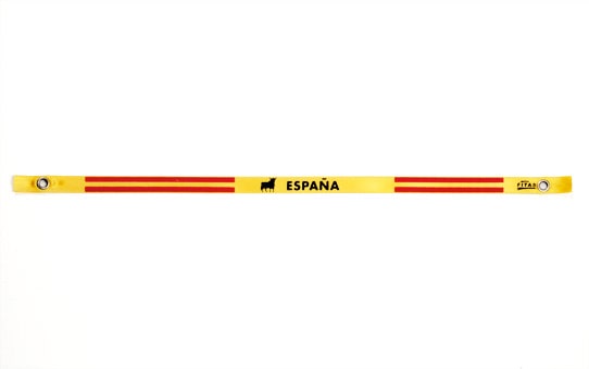 Bracelet souvenir vacances Espagne personnalisé Espana et taureau