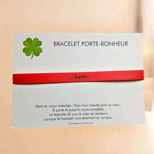 bracelet-ruban-tissu-rouge