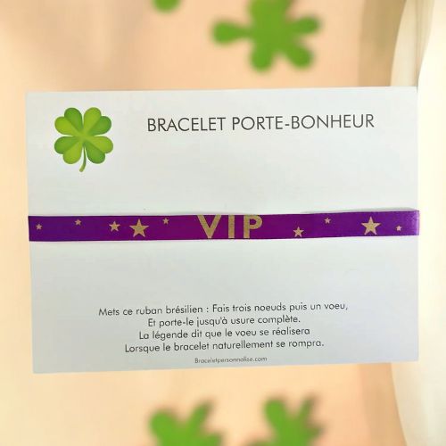 bracelet-tissu-fin-personnalise-vip-couleur-violet