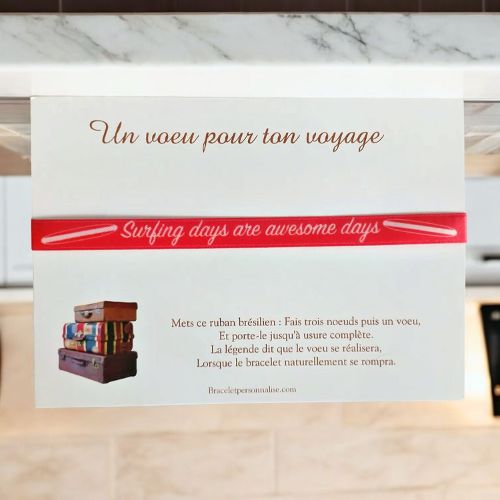 cadeau-pour-surfeur-bracelet-personnalise-rouge